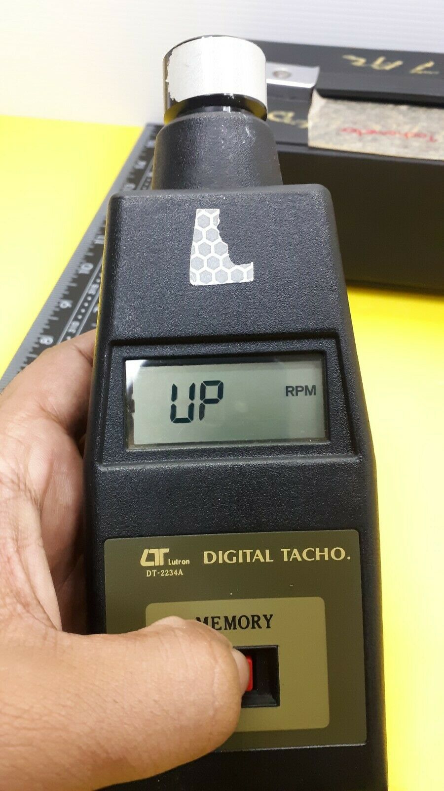 Lutron Digital DT2234A digital photo tachometer digital tacho Industrial SOL Pte Ltd