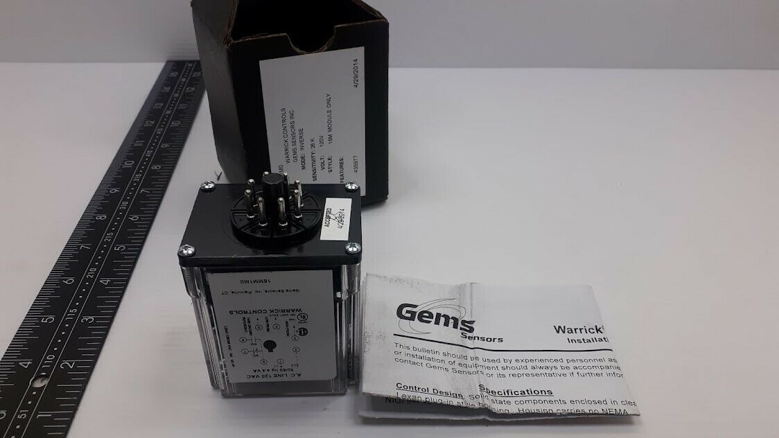 Warrick controls 16MM1M0 GEMS SENSORS WARRICK CONTROLS inverse mode 26k New Industrial SOL Pte Ltd