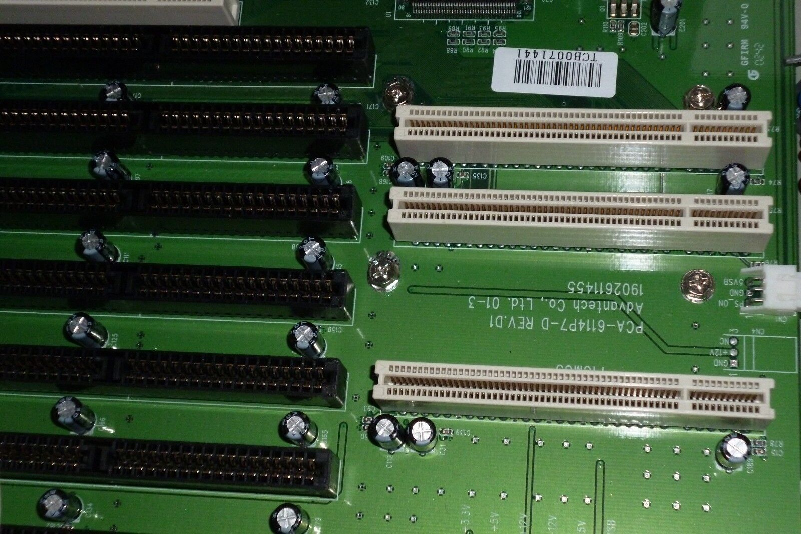 Carte Backplane Advantech PCA-6108P4 8 Ports ISA - Neuve