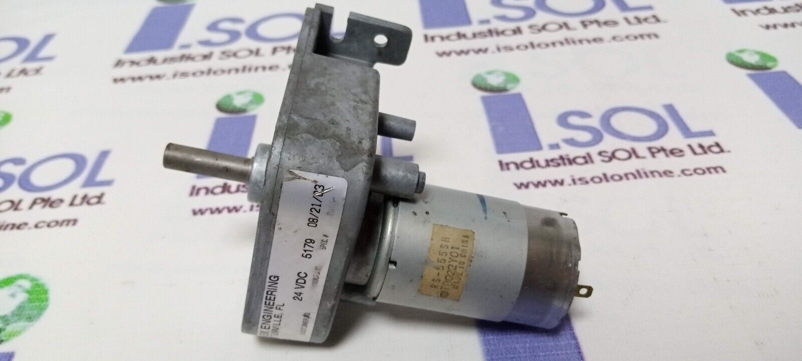 Rex Engineering 5179 Unidirectional DC Gearmotors 24V 11576 with ...