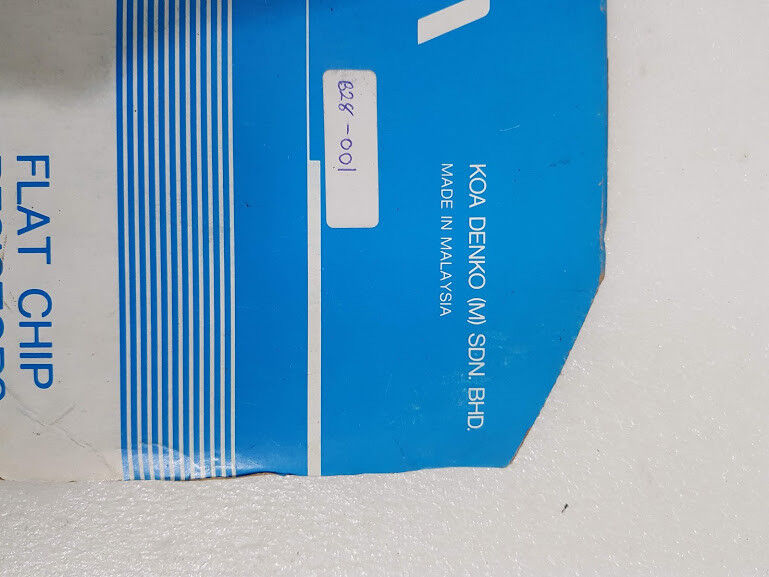 New KOA Denko RK73K2ATDJ Flat Chip Resistors 3.9k RK392JA1J 10 pcs SMD