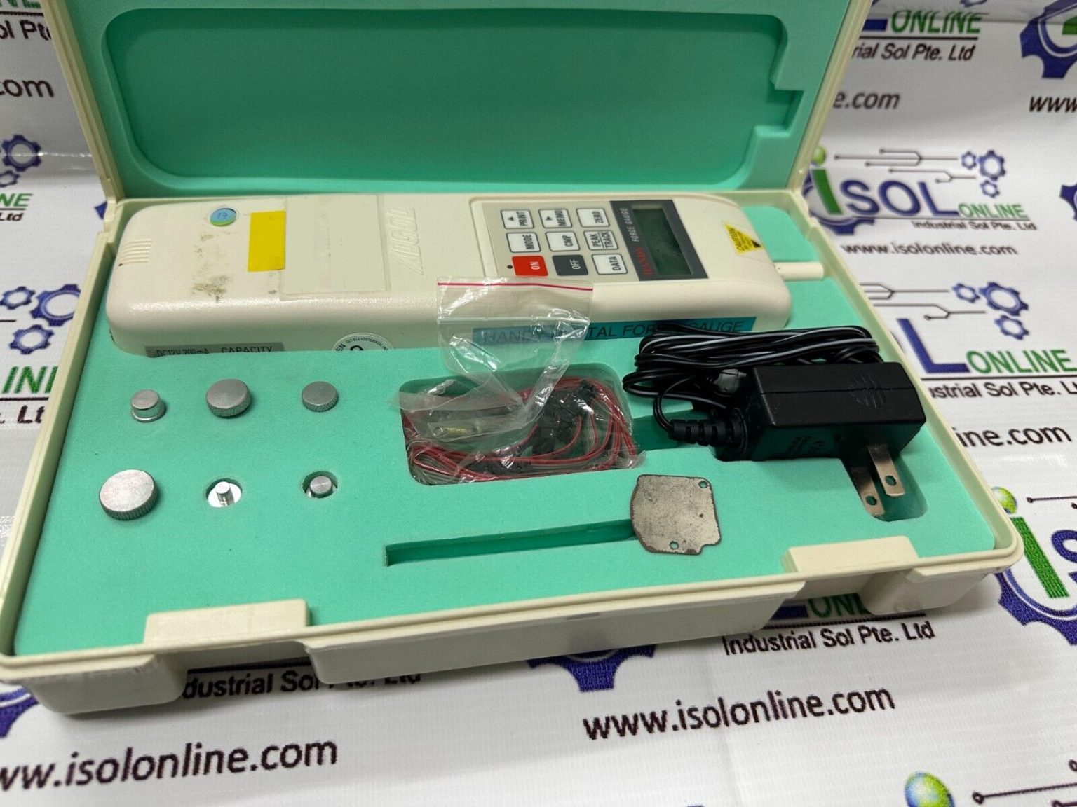 ALGOL HF series Digital Handy Force Gauge with supply and accessories