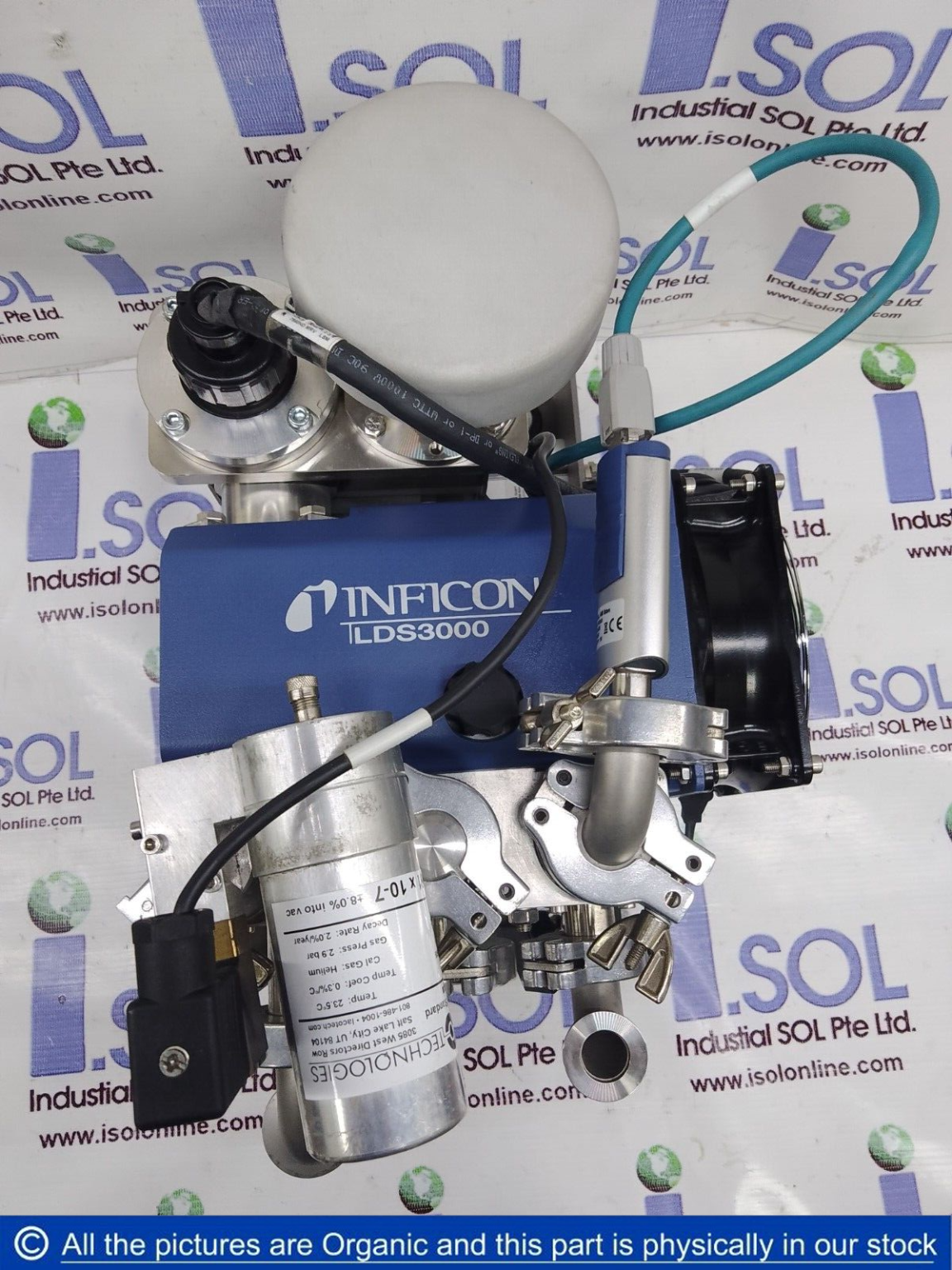 Lds3000 Inficon LDS3000 Leak detector 560-300 Inficon 200004493 LDS3000 MS ...