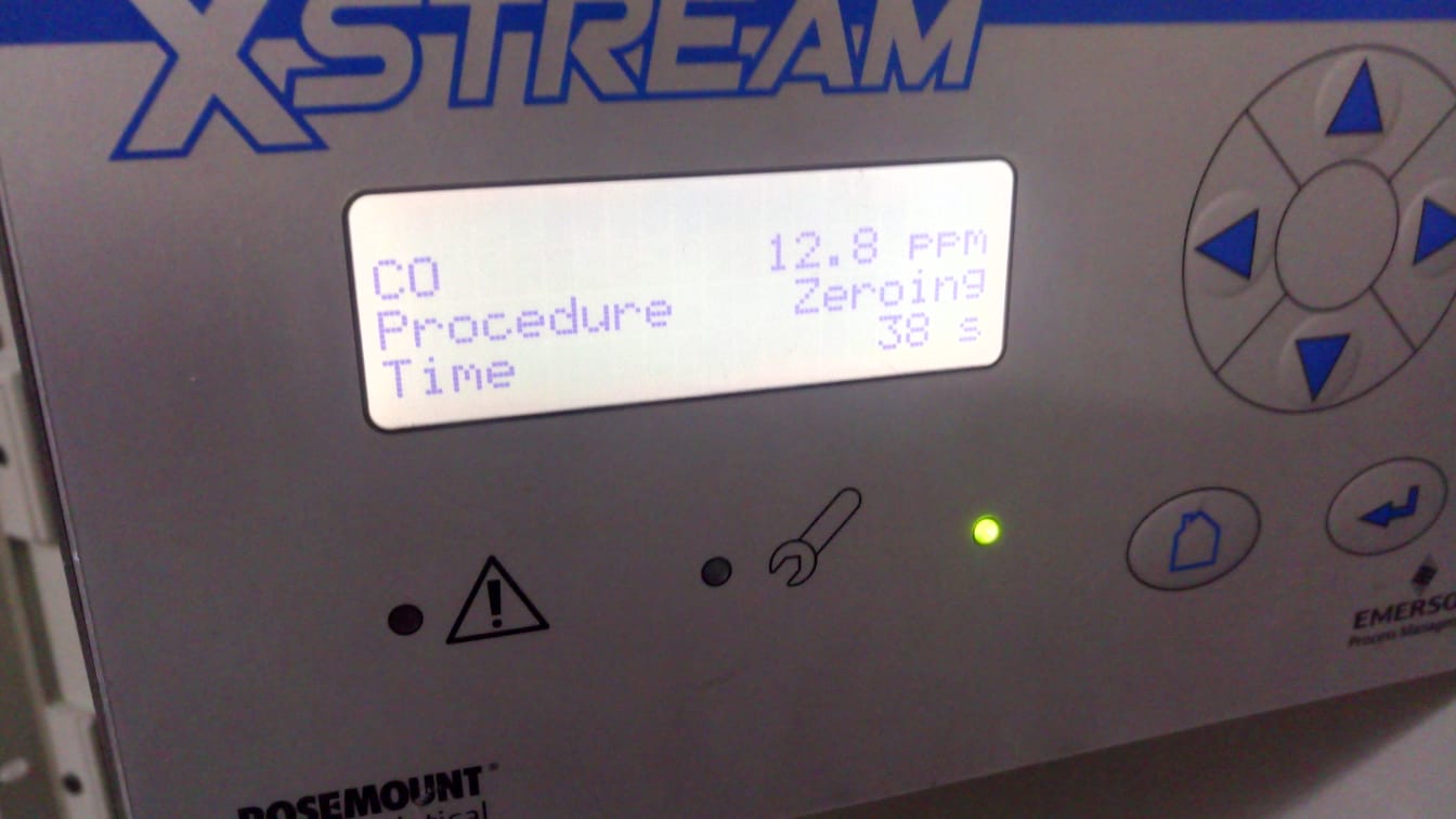 Emerson XStream X2GCIR TC Rev. 1.10 XStream Gas Analyzer IntrnzX 2001000ppm Industrial SOL