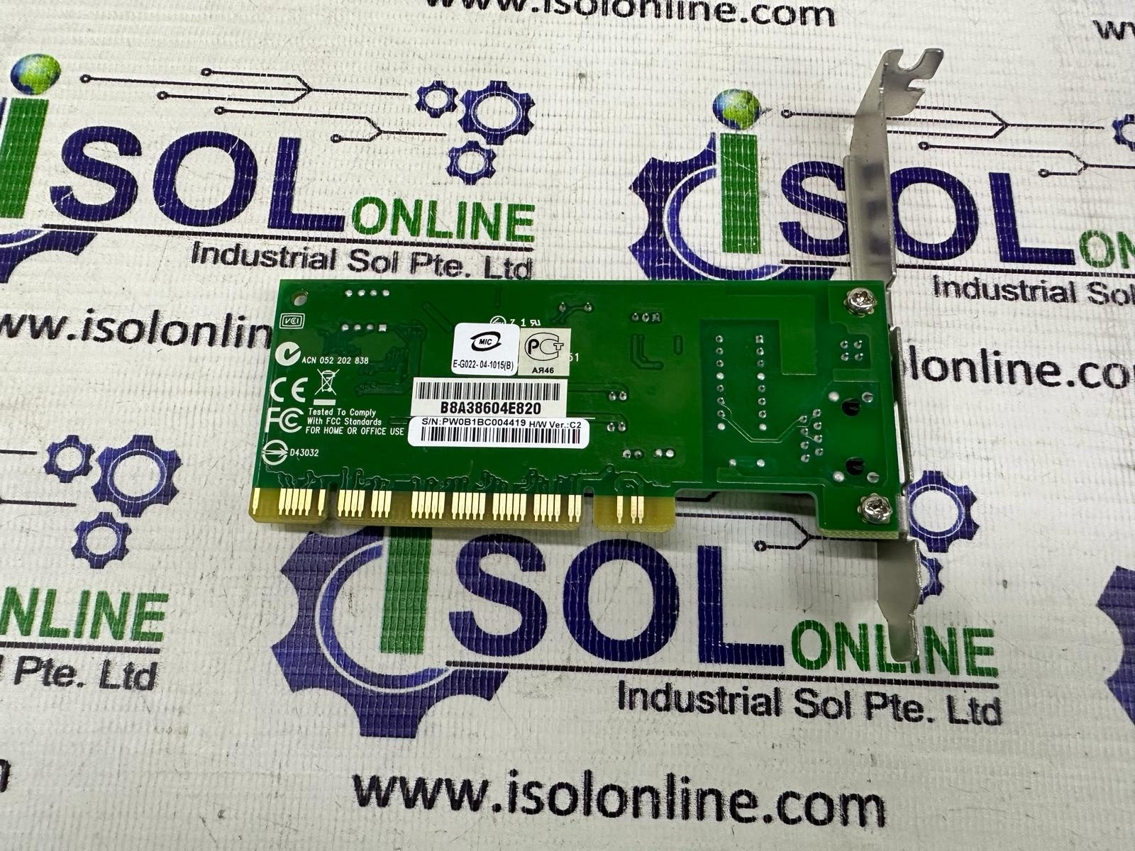 D-Link DFE-530TX Fast Ethernet Adapter Rev.C PCI Card Rev-C2 H/W Ver ...