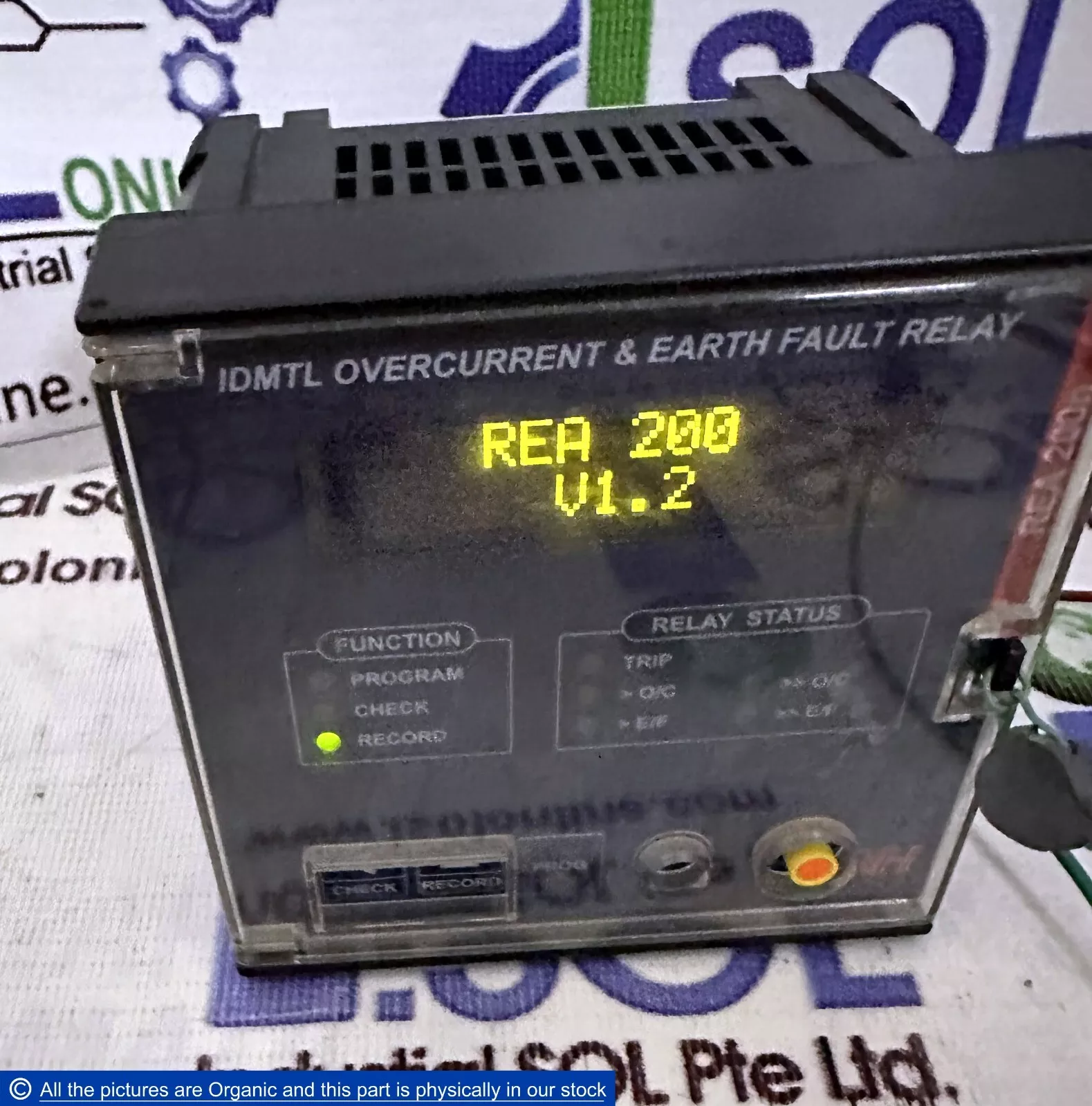 MunHean MH REA 200n V1.2 IDMTL Overcurrent & Earth Fault Protection