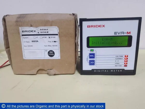 Bridex B-EVA-M Multi Function Digital Meter EVA-M 230VAC 800/5A Rudolf ...
