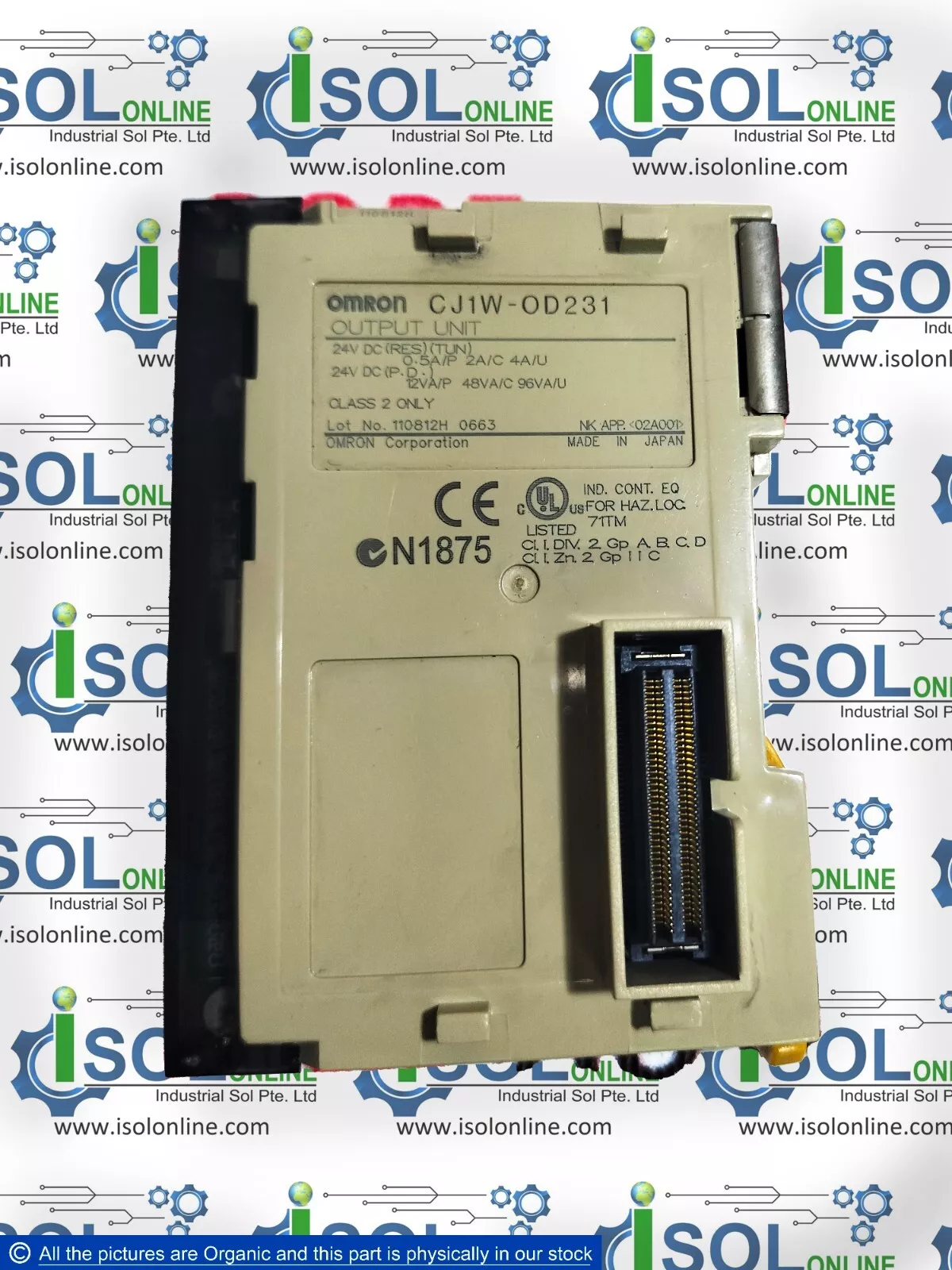 Omron CJ1W-OD231 Output Unit Unit PLC module Made in Japan - Industrial ...