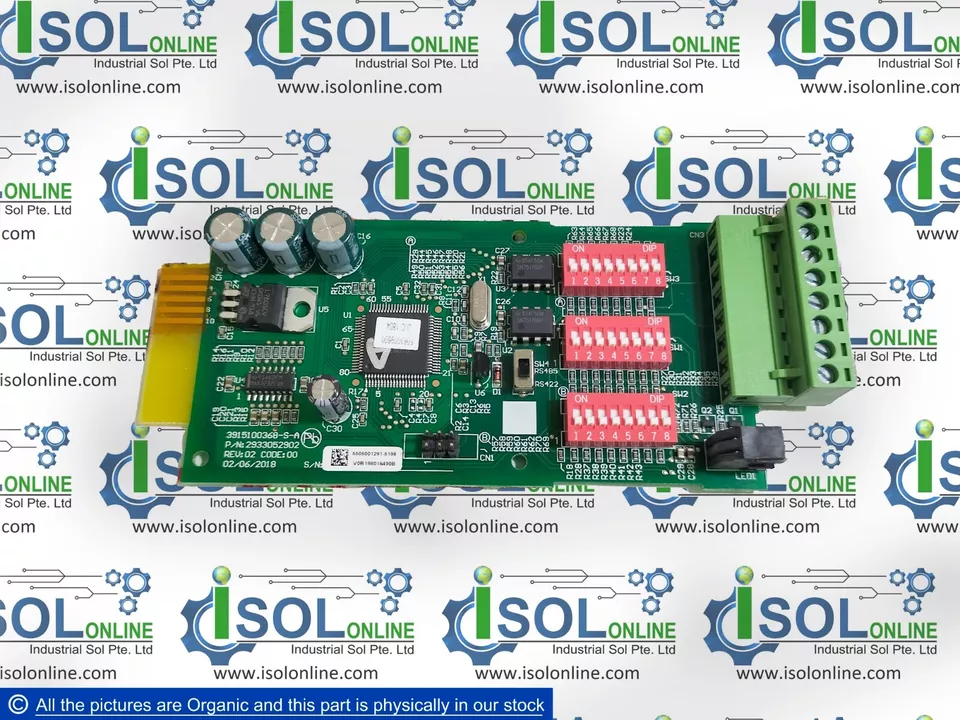 Delta 3915100368-S-A modbus Card Part No. 2933052902 Rev. 02 UPS ...
