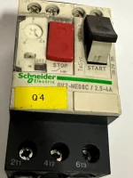Schneider Electric Telemecanique GV2ME08/2.5-4A Motor Starter Schneider Electric Telemecanique GV2ME08/2.5-4A Motor Starter