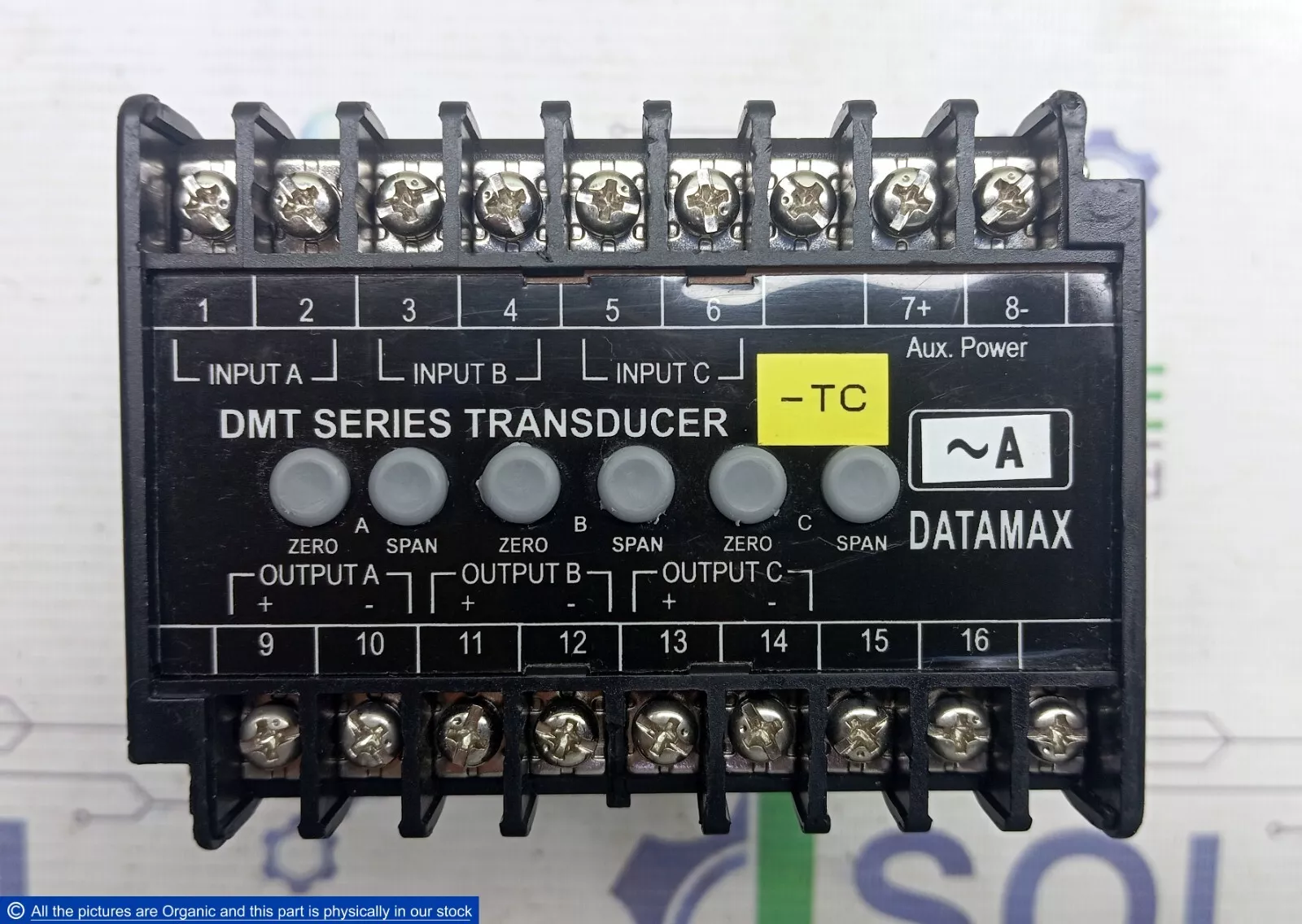 Datamax DMT-A3 3-Phase Current Transducer DMT Series 4-20mA