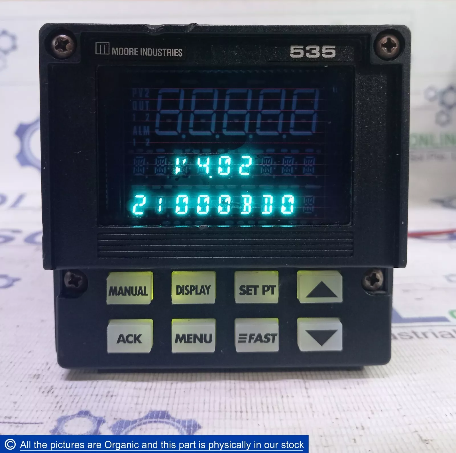 Moore Industries 535 1/4 DIN Process Controller 535-21000BD000 FW ...