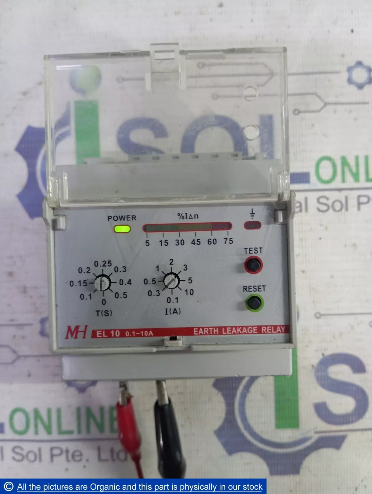Munhean Mh El10 0 1 10a Earth Fault Earth Leakage Relay Time 0 0 5 Sec
