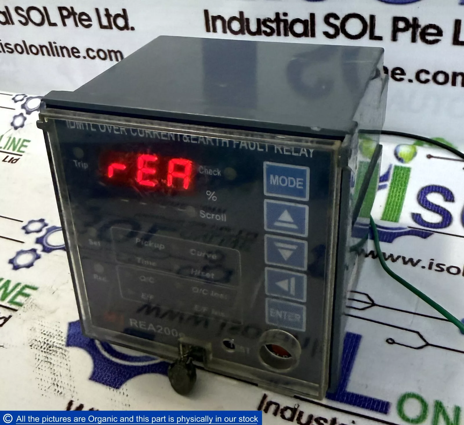 MunHean MH REA200e Digital IDMTL Over Current & Earth Fault Relay REA