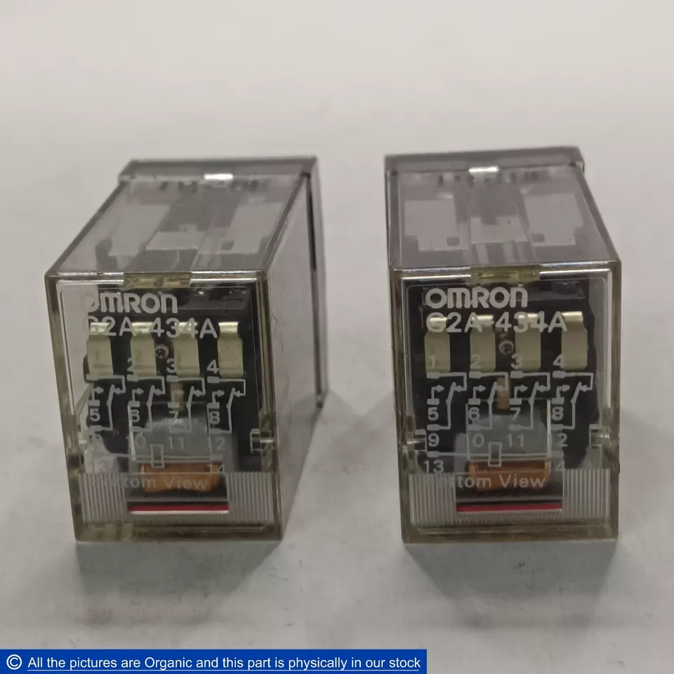 Omron G2A-434A General Purpose Relay 4-Pole 14-Pin For Industrial Apps ...