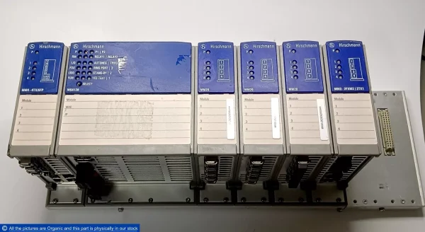 Hirschmann MS4128 MICE Switching Module W/ MM4 MM20 MM3 Media Modules ...