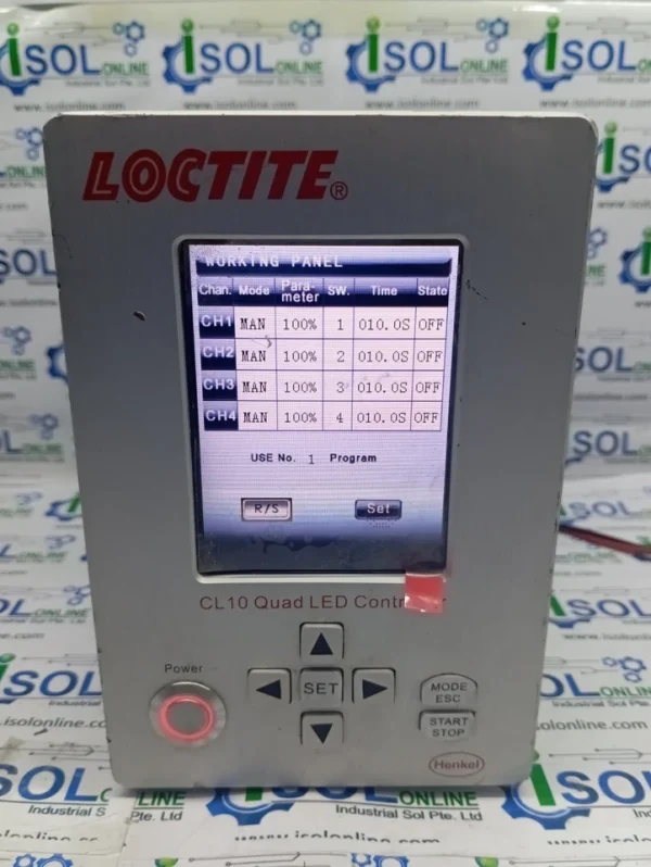 Henkel Loctite CL10 1514634 Quad LED Controller Ver: 1.00 Light curing ...