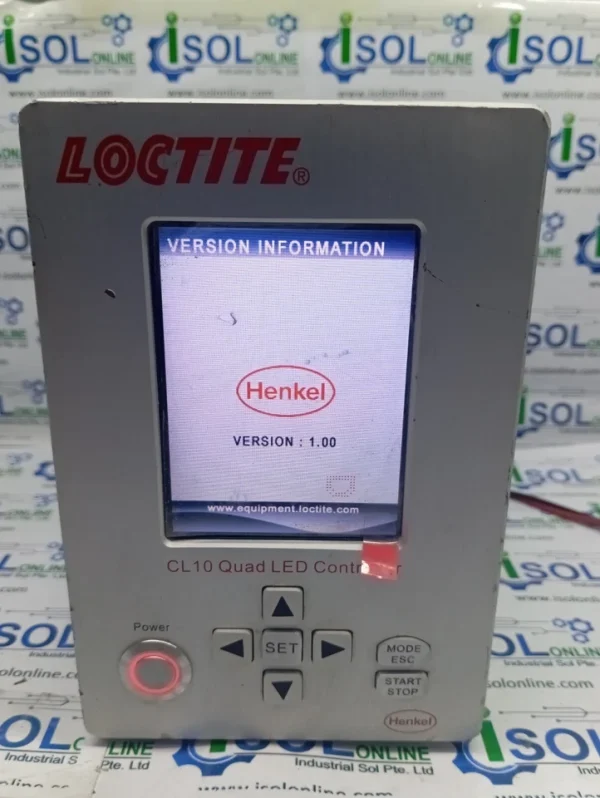 Henkel Loctite CL10 1514634 Quad LED Controller Ver: 1.00 Light curing ...