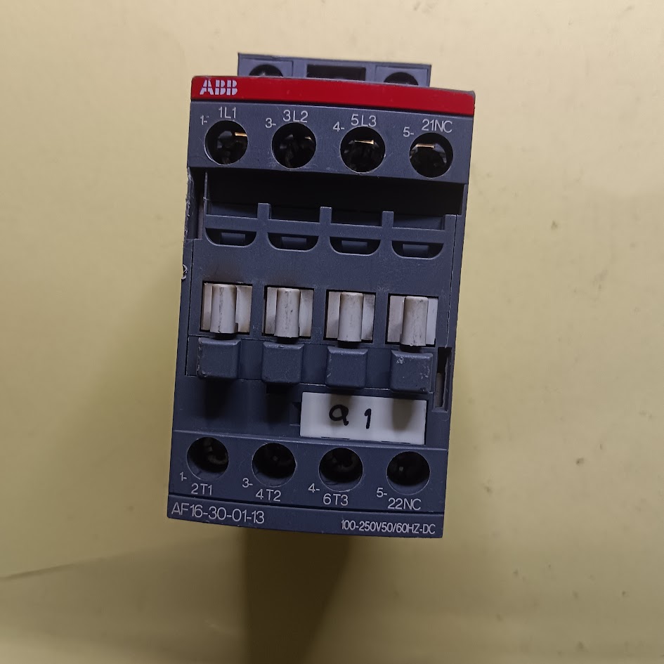 ABB AF16-30-01-13 3-Pole Contactor AF Series 100-250VDC AF16 Motor Control