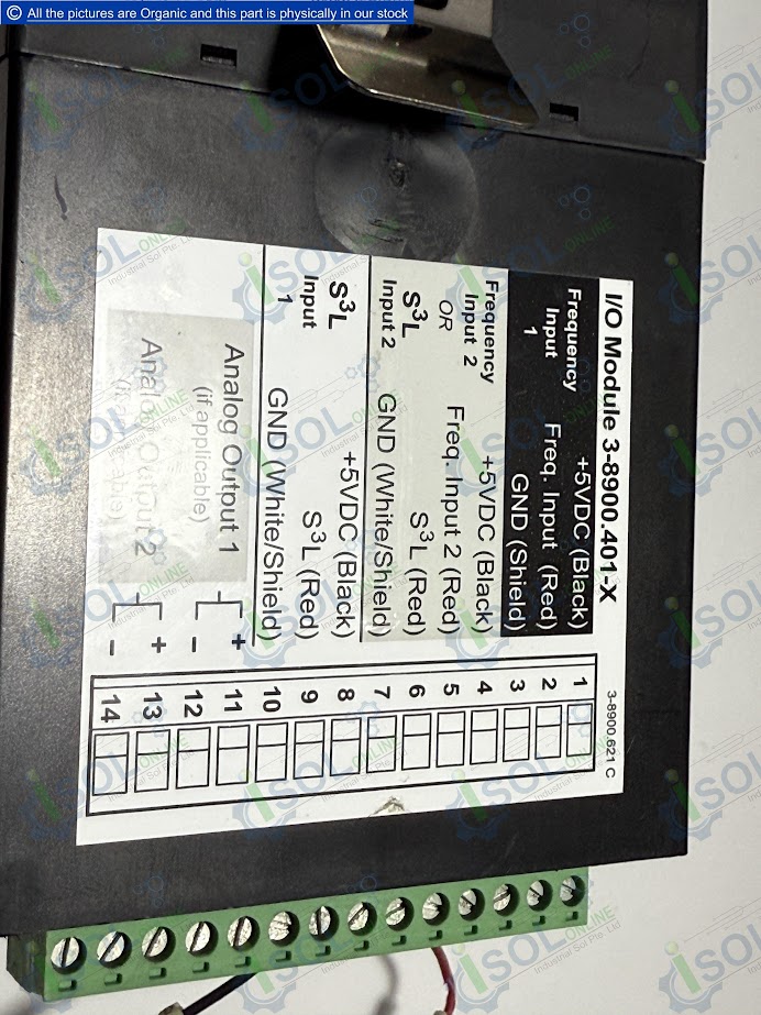 GF Signet 8860 Dual-Channel Conductivity Controller 3-8900.401-X I/O Module