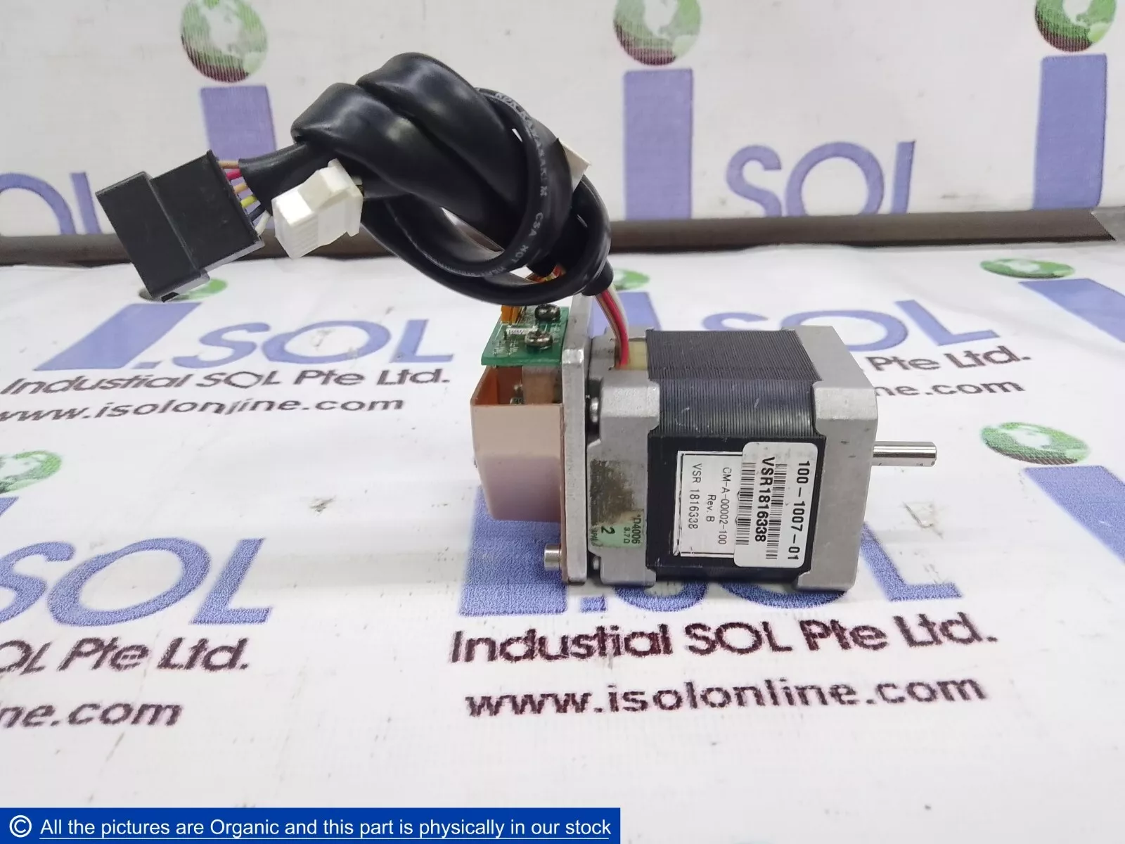 Applied Materials 100-1007-01 Stepper Motor CM-A-00002-100 Rev B ...