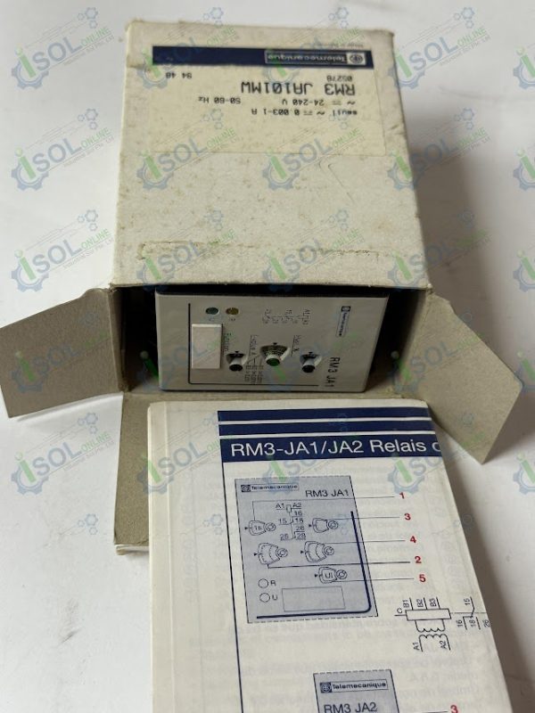 Rm1c Relay Module Telemecanique RM3 JA1 Current Control Relay RM3 JA101MW Genuine Germany New