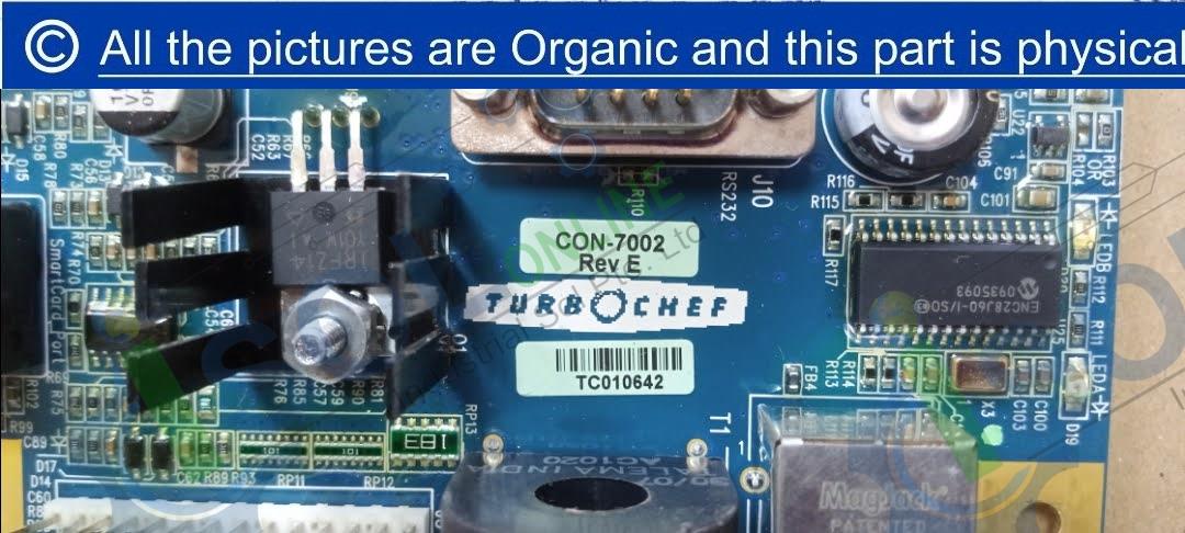 TurboChef CON-7002 Control Board SAGE Unprogrammed CON-3013-2 OEM Rev E